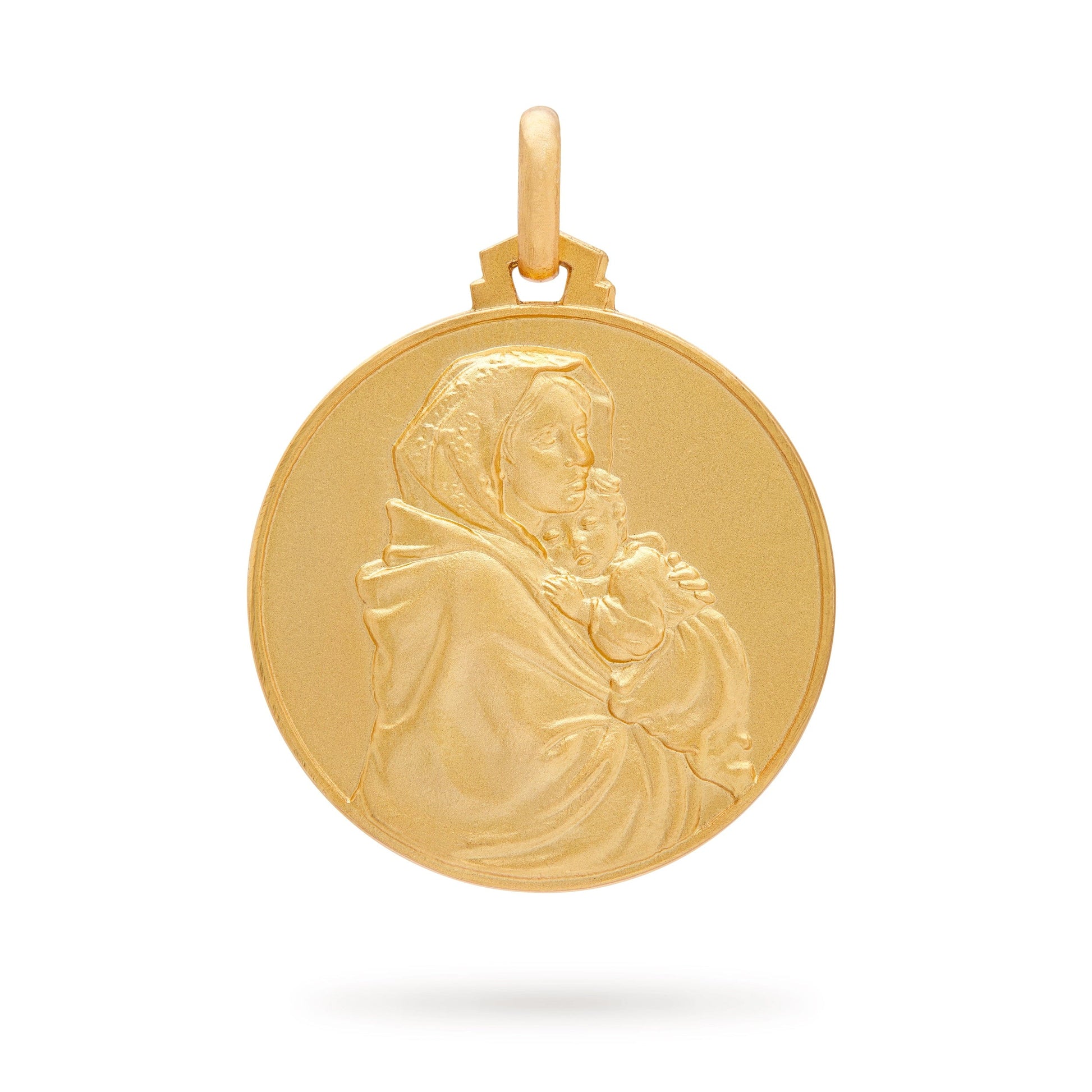 MONDO CATTOLICO Jewelry Madonna of the Streets Gold Medal