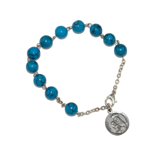 EZVFIRPDFZ St.Benedict zwarte paracord rozenkrans armband-katholieke rozenkrans - katholieke EZVFIRPDFZ St.Benedict zwarte paracord rozenkrans armband-katholieke rozenkrans - katholieke