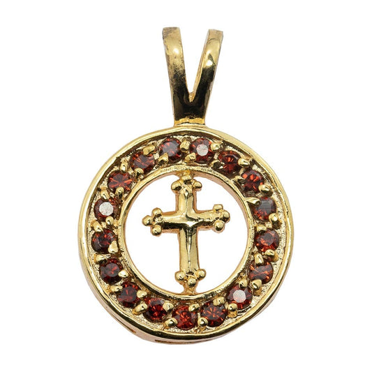 MONDO CATTOLICO Medal Medal with Cross Pendant