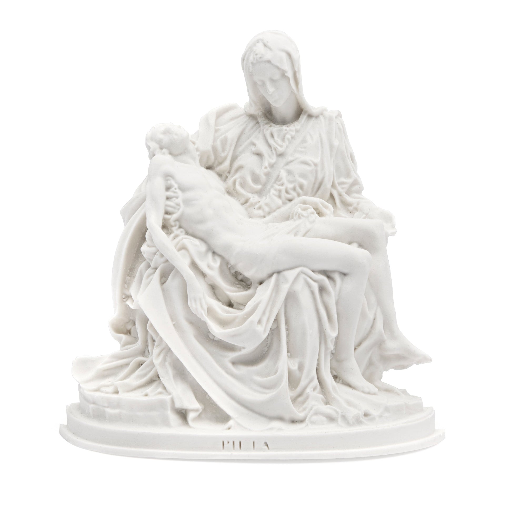 MONDO CATTOLICO ROMA Magnet 5.50 cm (2.17 in) Michelangelo’s Pietà Magnet in Marble Dust