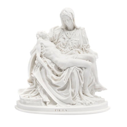 MONDO CATTOLICO ROMA Magnet 5.50 cm (2.17 in) Michelangelo’s Pietà Magnet in Marble Dust