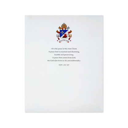 MONDO CATTOLICO ROMA English Official Image of Pope Leo XIV