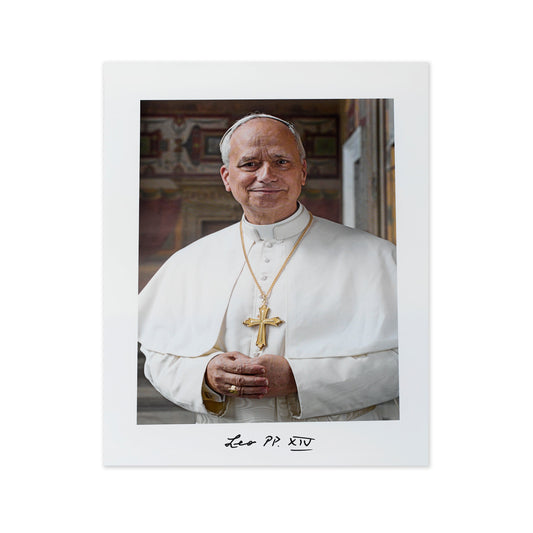 MONDO CATTOLICO ROMA Official Image of Pope Leo XIV