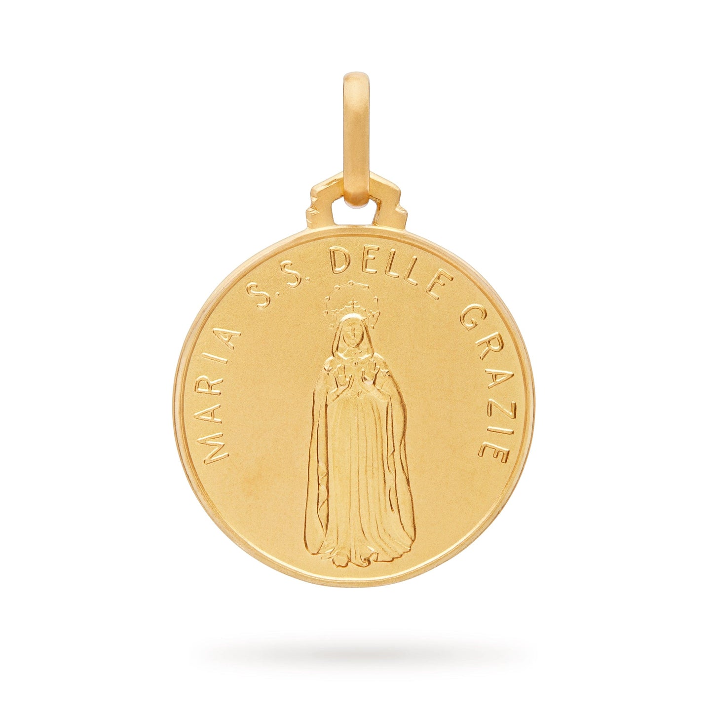 MONDO CATTOLICO 18 mm Our Lady of Graces Gold Medal