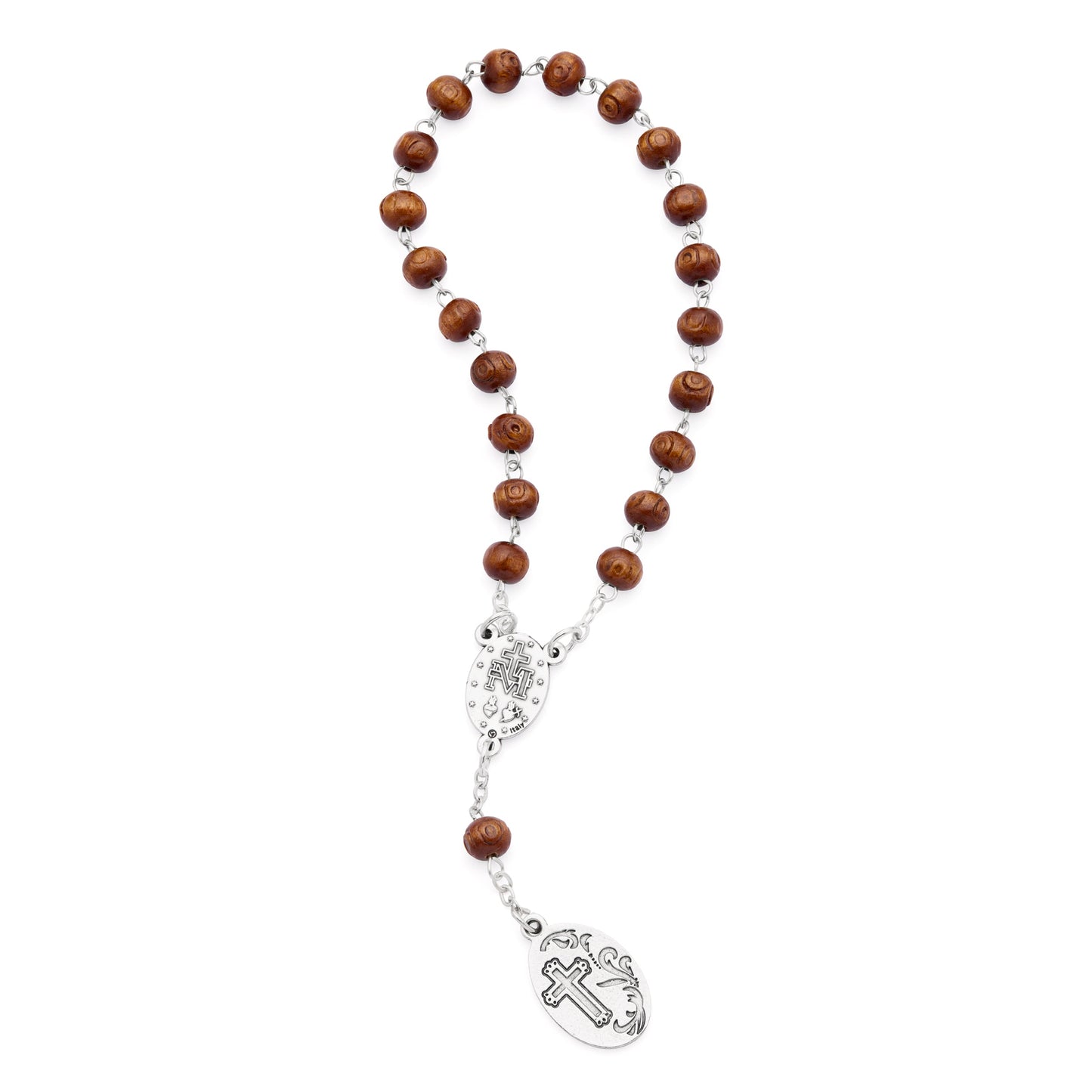 MONDO CATTOLICO ROMA Prayer Beads 18 cm (7 in) / 6 mm (0.23 in) Our Lady of Guadalupe Devotional Rosary
