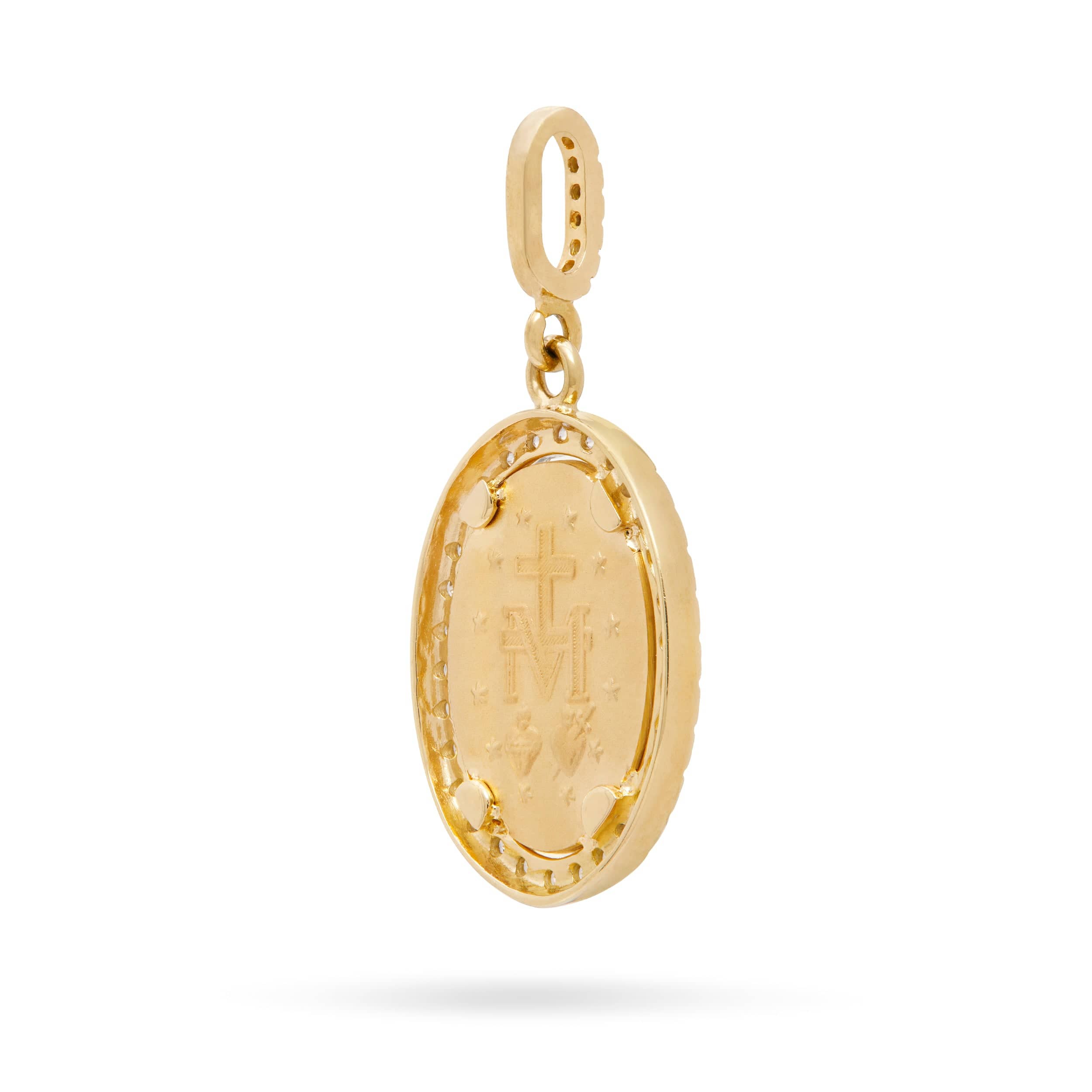 Medalla Milagrosa Miraculous Medal Pendants (1", 1.5" Or 1.75") - Italian-Made Catholic Gifts Scapular Medal