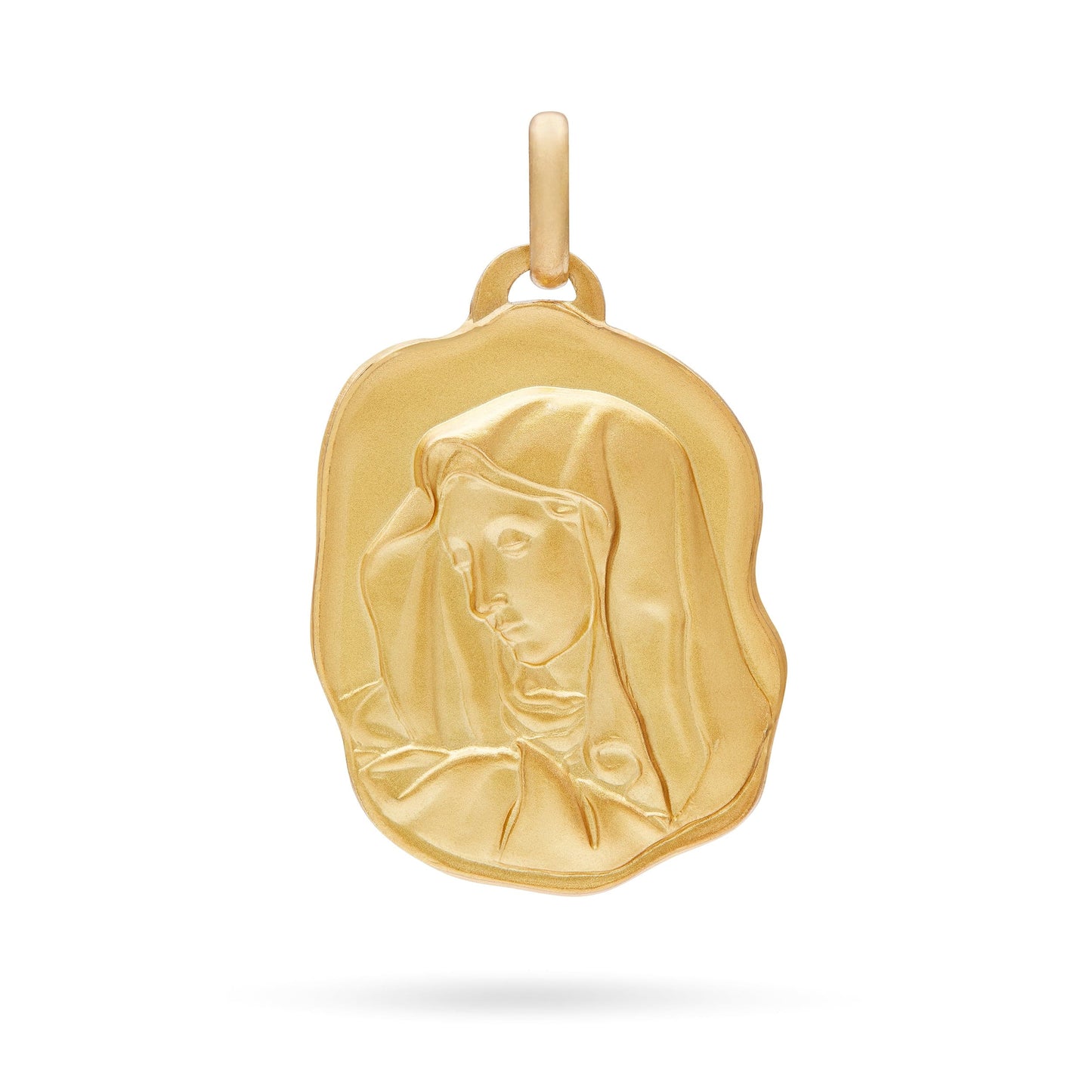 MONDO CATTOLICO Jewelry Our Lady Of Sorrow Gold Medal