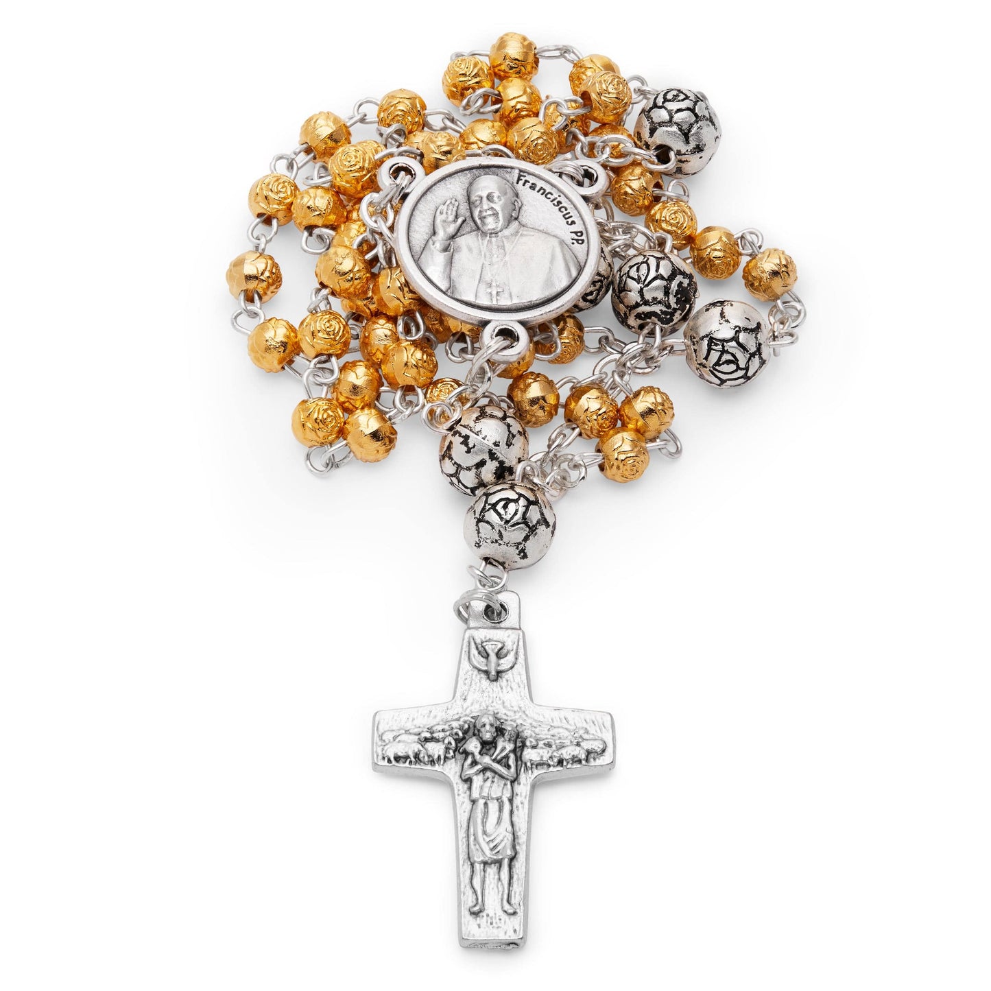 MONDO CATTOLICO Prayer Beads Our Lady Undoer of Knots Rosary with Keepsake case