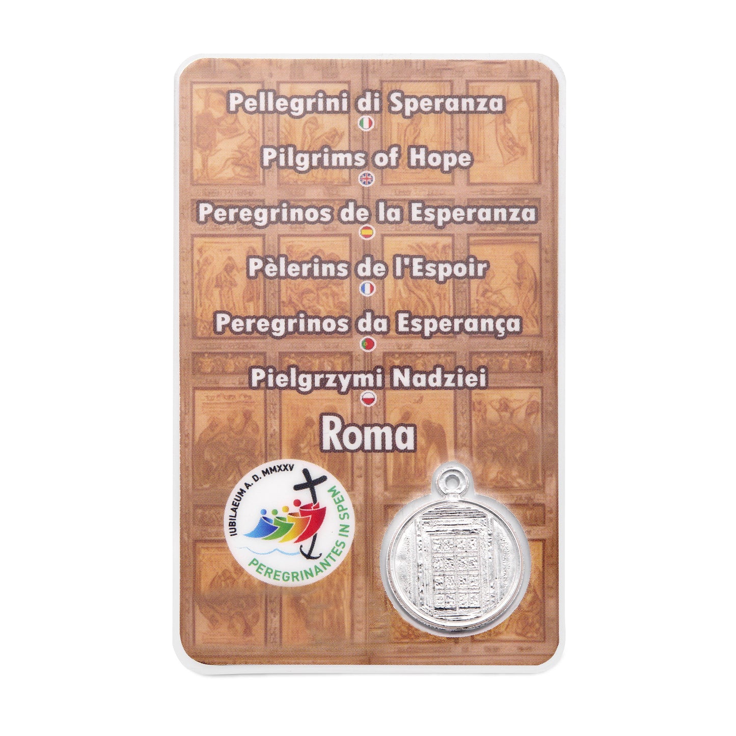 MONDO CATTOLICO ROMA Holy Card Plasticized Holy Card of the Holy Door