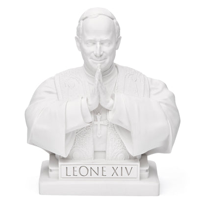 Pope Leo XIV Bust in Marble Dust