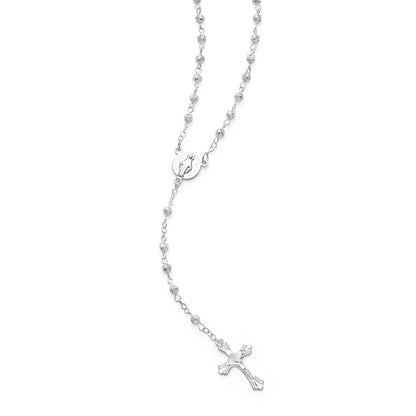 MONDO CATTOLICO ROMA Rosary Box 4 cm (1.57 in) / 4 mm (0.16 in) / 41 cm (16.14 in) Pope Leo XIV Metal Rosary Case with Metal Rosary