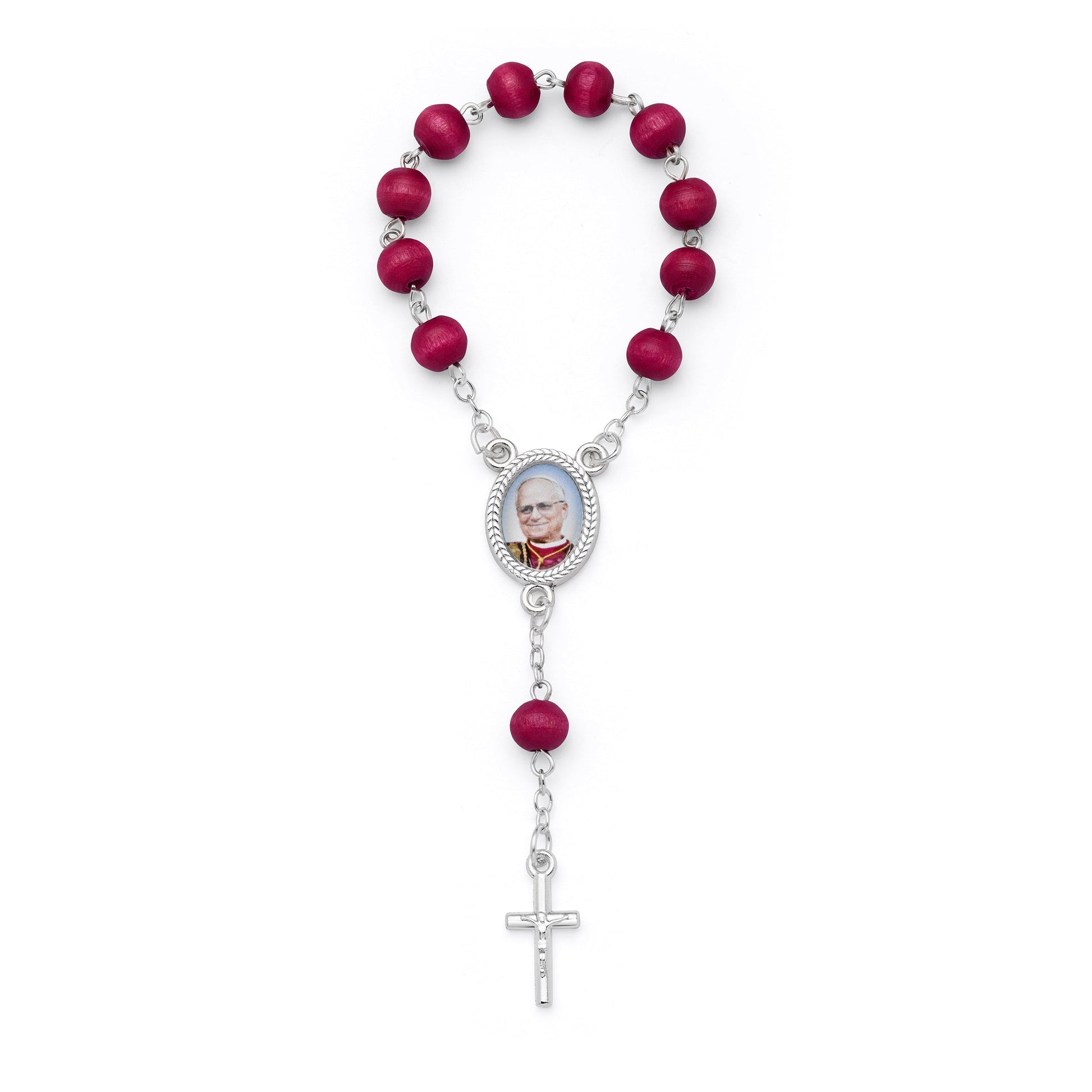 Mondo Cattolico Rosary 10 / 5 Pope Leo XIV One-Decade Rosary