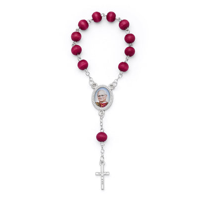 Mondo Cattolico Rosary 10 / 5 Pope Leo XIV One-Decade Rosary