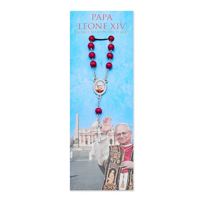 Mondo Cattolico Rosary 10 / 5 Pope Leo XIV One-Decade Rosary