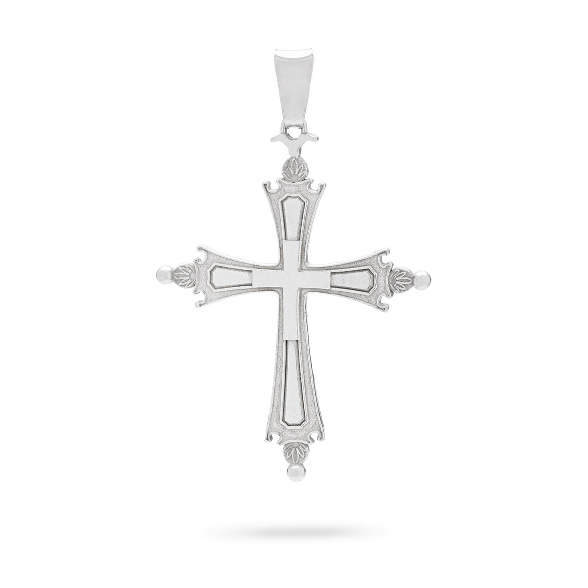 MONDO CATTOLICO ROMA Pendant 26 x 32 mm (1.02 x 0.79 in) Pope Leo XIV Pectoral Cross in 925 Sterling Silver