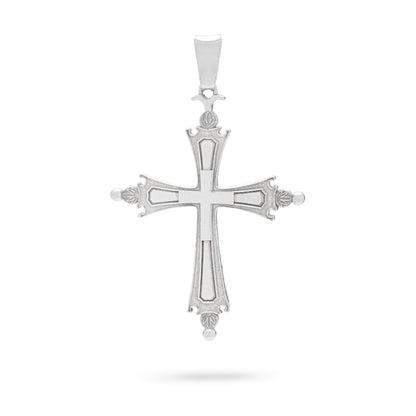 MONDO CATTOLICO ROMA Pendant 26 x 32 mm (1.02 x 0.79 in) Pope Leo XIV Pectoral Cross in 925 Sterling Silver