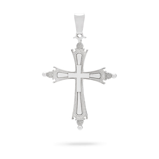 MONDO CATTOLICO ROMA Pendant 26 x 32 mm (1.02 x 0.79 in) Pope Leo XIV Pectoral Cross in 925 Sterling Silver
