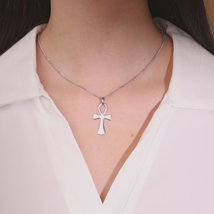 Sterling Silver Egyptian Cross
