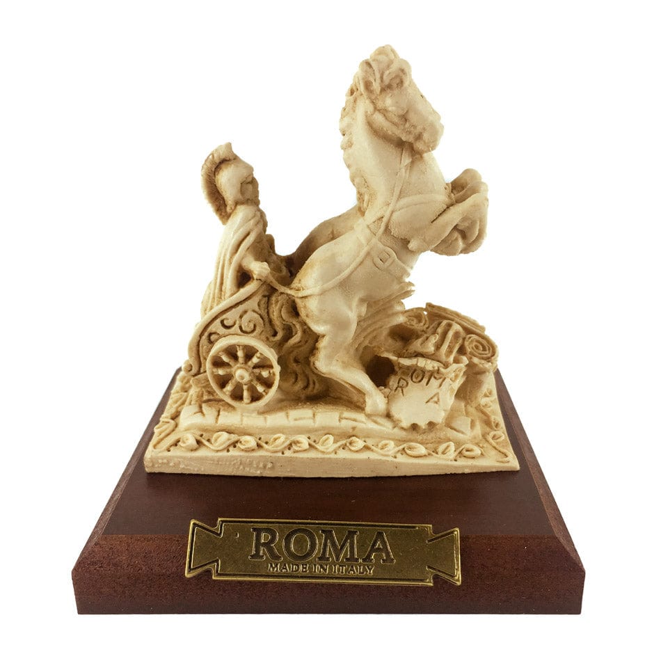 MONDO CATTOLICO Resin Miniature Roman Centurion on Chariot