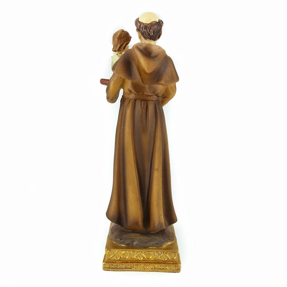MONDO CATTOLICO 14.5 cm (5.71 in) Resin Statue of St. Anthony of Padua