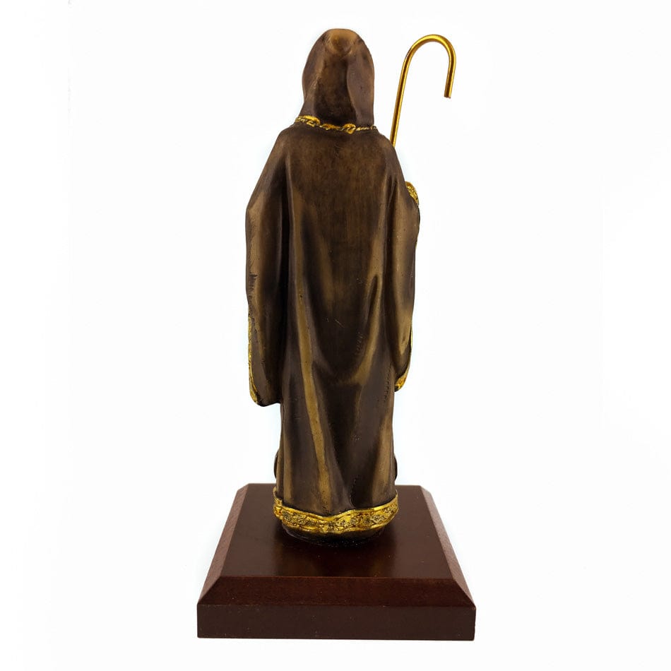 MONDO CATTOLICO 16 cm (6.30 in) Resin Statue of St. Benedict of Nursia