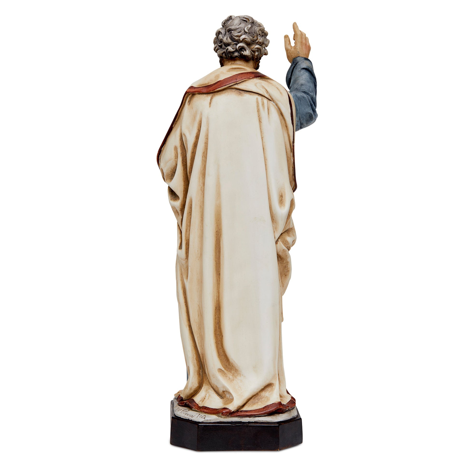 Mondo Cattolico 30 cm (11.81 in) Resin Statue of St. Peter the Apostle