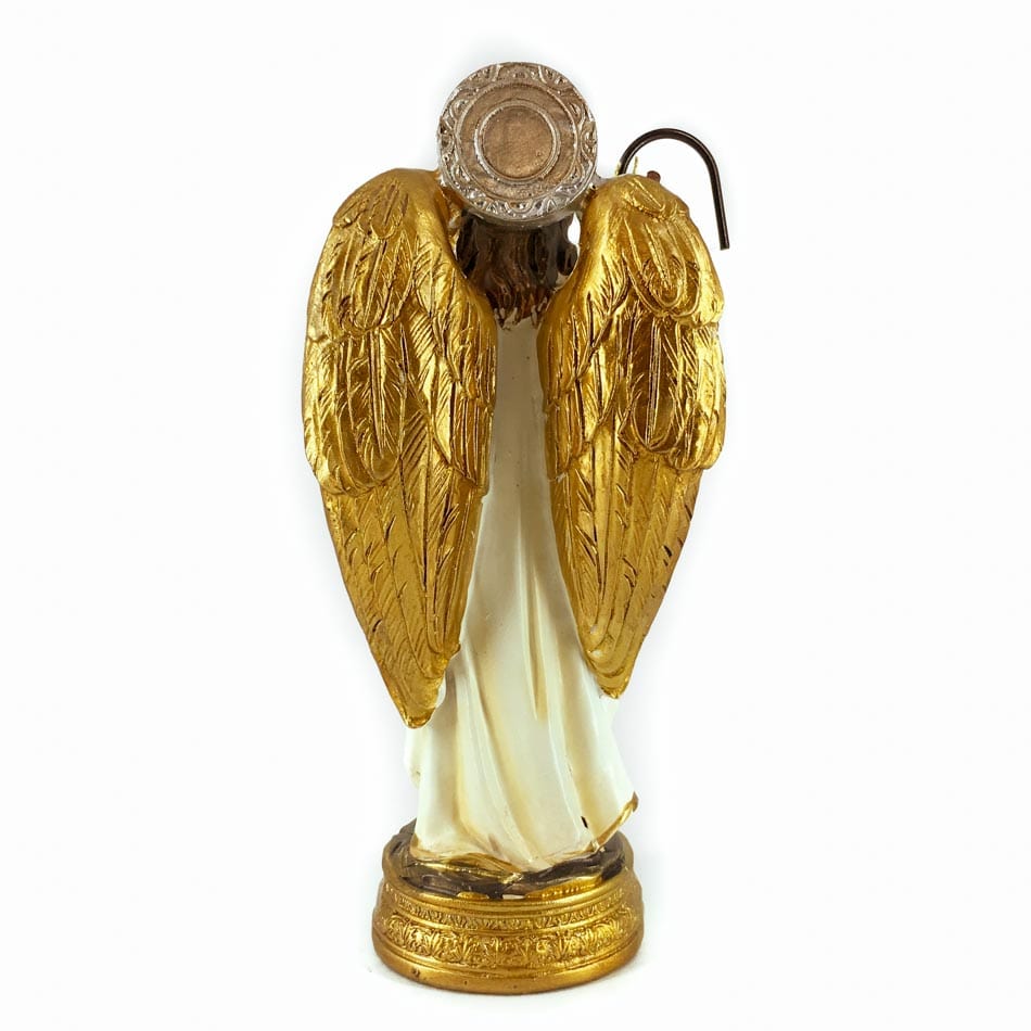 MONDO CATTOLICO 12.5 cm (4.92 in) Resin Statue of St. Raphael the Archangel