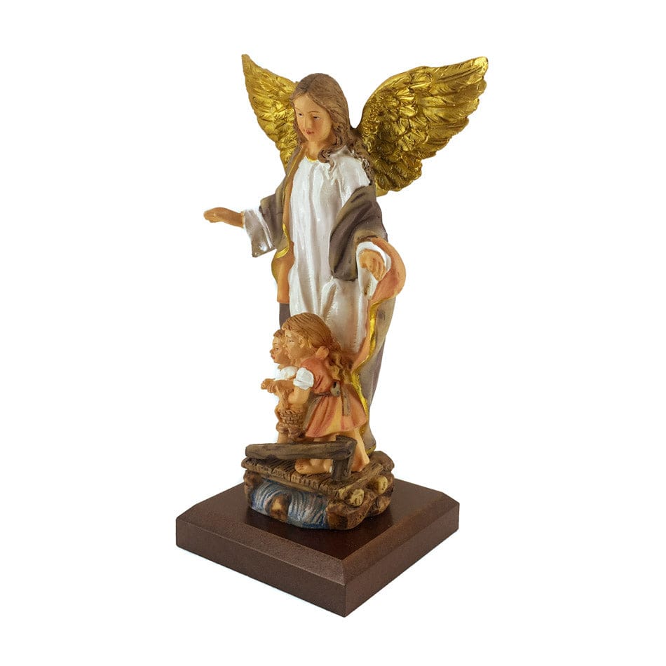 MONDO CATTOLICO 16 cm (6.30 in) Resin Statue of the Guardian Angel