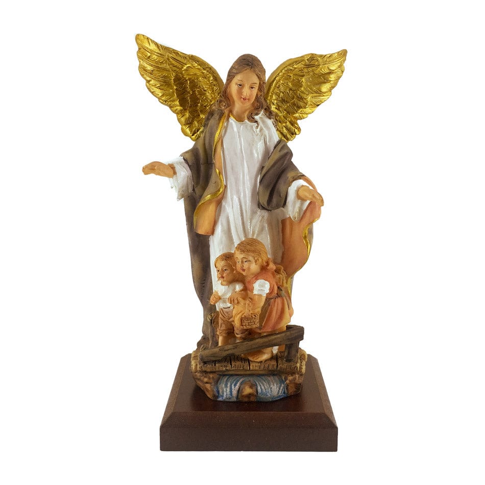 MONDO CATTOLICO 16 cm (6.30 in) Resin Statue of the Guardian Angel