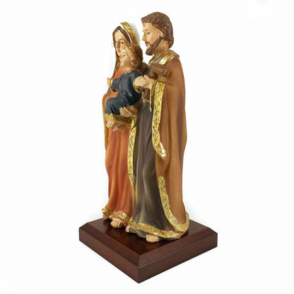 MONDO CATTOLICO 16 cm (6.30 in) Resin Statue of the Holy Family