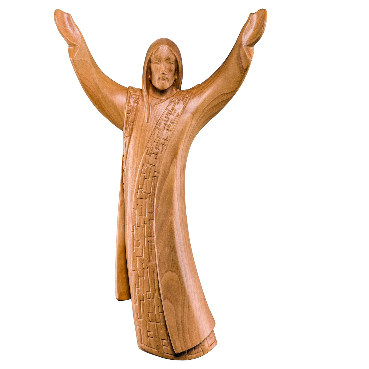 Mondo Cattolico Natural / 15 cm (5.9 in) Resurrection (to hang) cherry