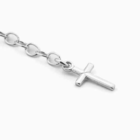 MONDO CATTOLICO Rosary Bracelet With Cross