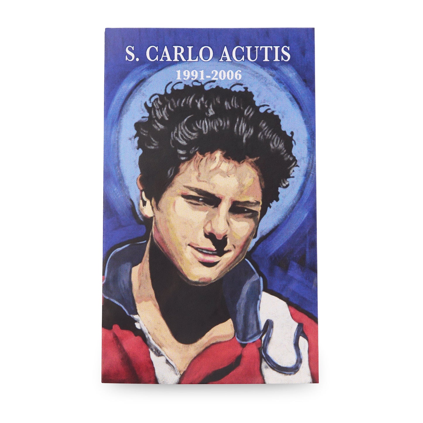 MONDO CATTOLICO ROMA Medal 22 mm (0.87 in) Saint Carlo Acutis Metal Medal with Prayer Card