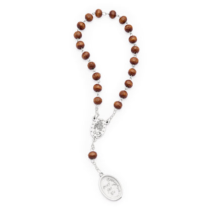 MONDO CATTOLICO ROMA Prayer Beads 18 cm (7 in) / 6 mm (0.23 in) Saint John XXIII Devotional Rosary