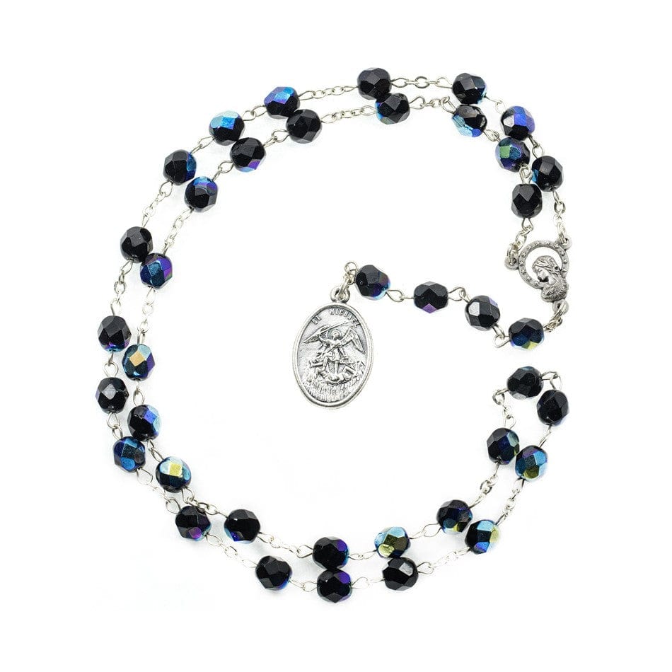 MONDO CATTOLICO Prayer Beads Saint Michael Rosary