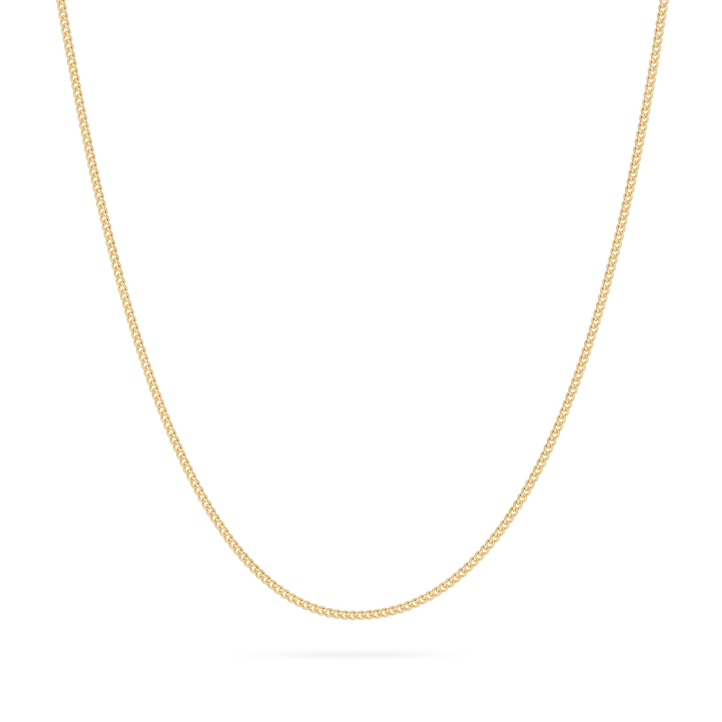 MONDO CATTOLICO ROMA Necklaces 45 cm (17.72 in) Short Yellow Gold Curb Chain Necklace