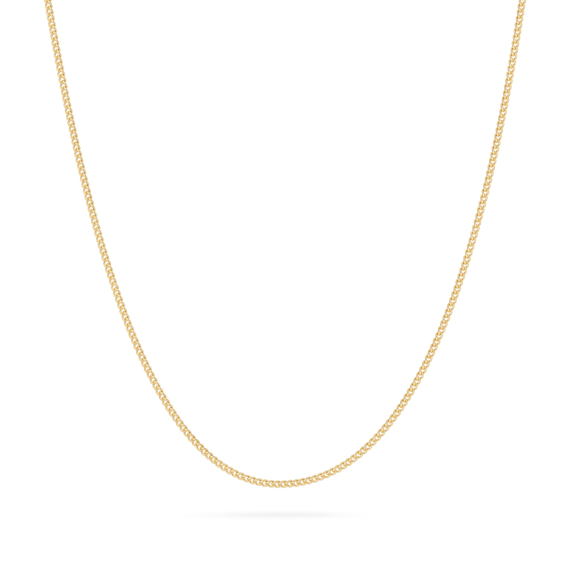 MONDO CATTOLICO ROMA Necklaces 45 cm (17.72 in) Short Yellow Gold Curb Chain Necklace