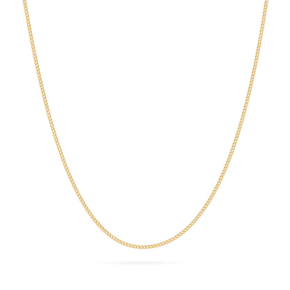 MONDO CATTOLICO ROMA Necklaces 45 cm (17.72 in) Short Yellow Gold Curb Chain Necklace
