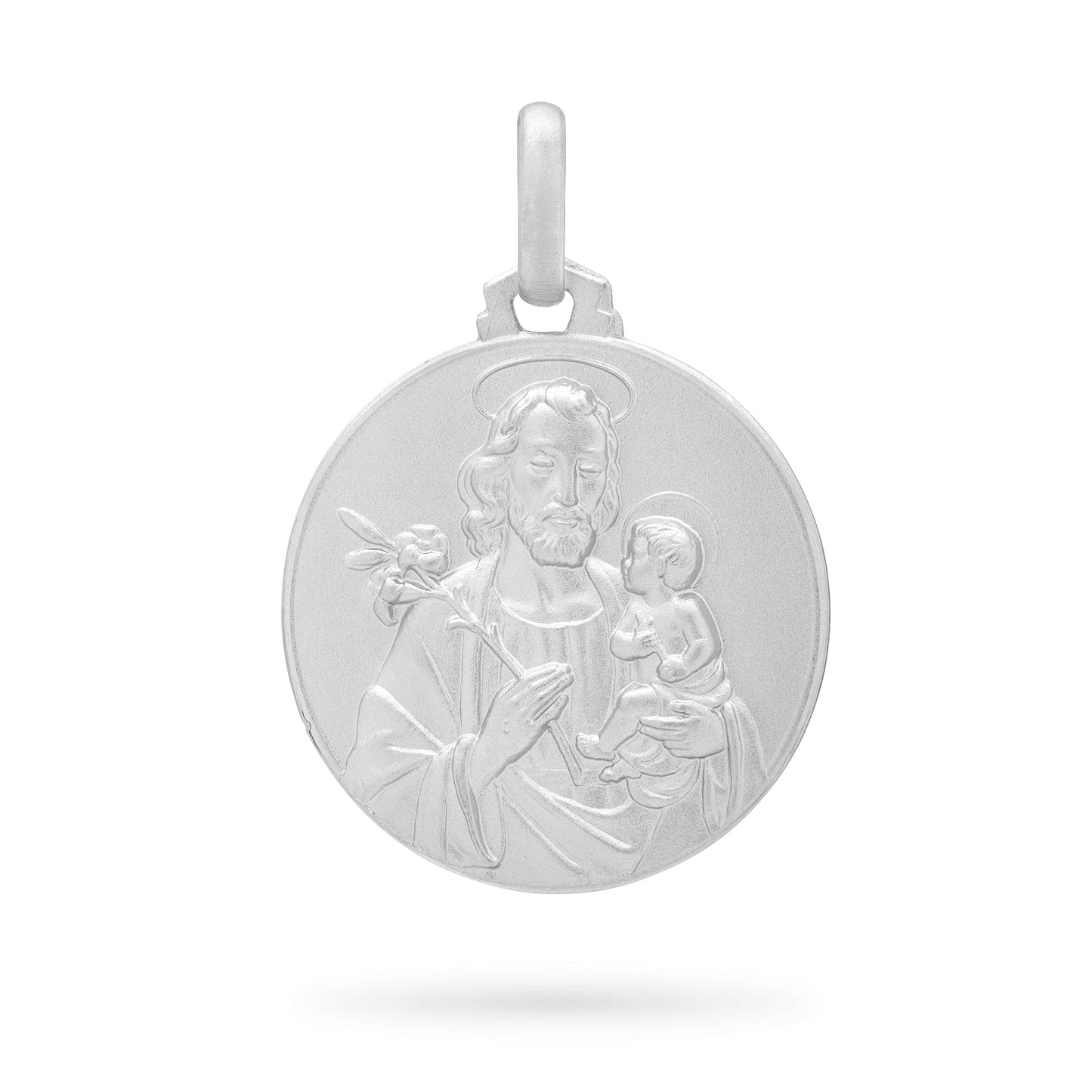 MONDO CATTOLICO Medal Silver medal of Saint Joseph