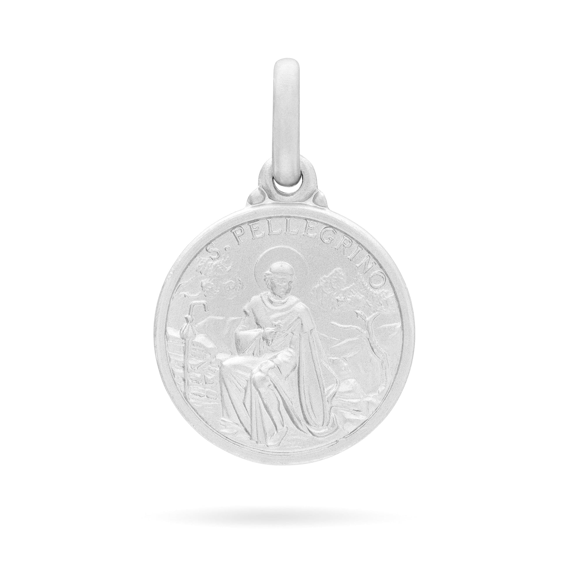 MONDO CATTOLICO Medal Silver Medal of Saint Peregrine