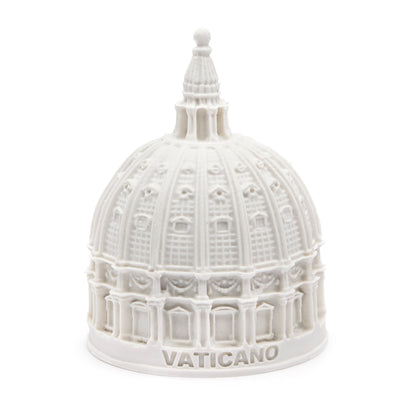 MONDO CATTOLICO ROMA Magnet 5.50 cm (2.17 in) St. Peter’s Dome Magnet in Marble Dust