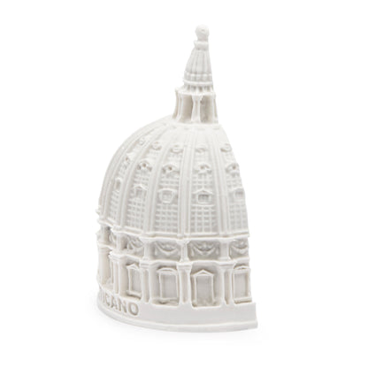 MONDO CATTOLICO ROMA Magnet 5.50 cm (2.17 in) St. Peter’s Dome Magnet in Marble Dust