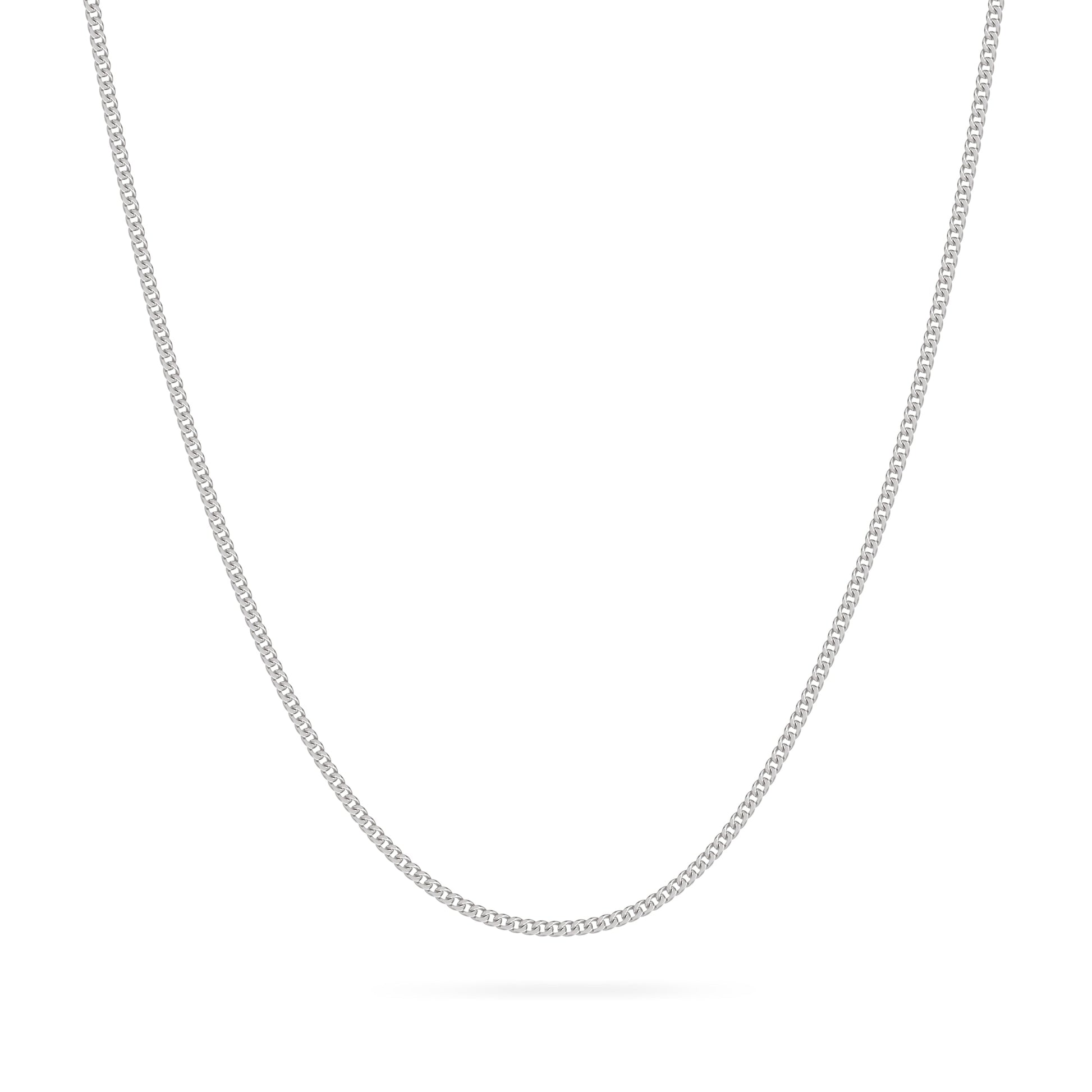 MONDO CATTOLICO ROMA Necklaces Sterling Silver Curb Chain Necklace