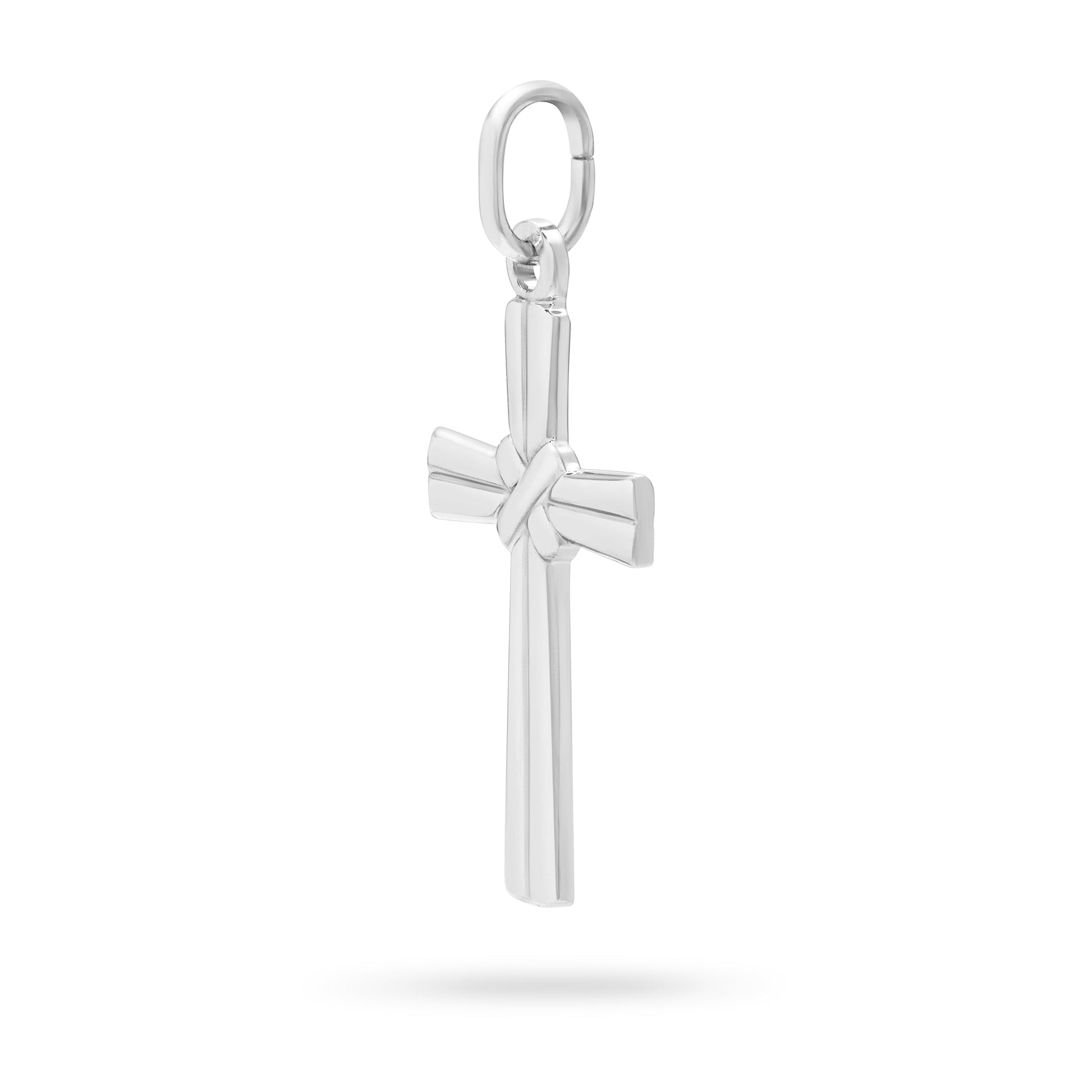 MONDO CATTOLICO ROMA 26 mm (1.02 in) Sterling Silver Knot Cross Pendant