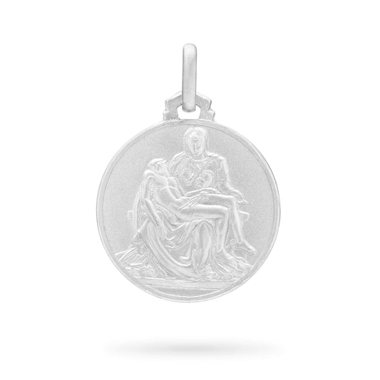 MONDO CATTOLICO Medal Sterling Silver medal of "The Pietà"