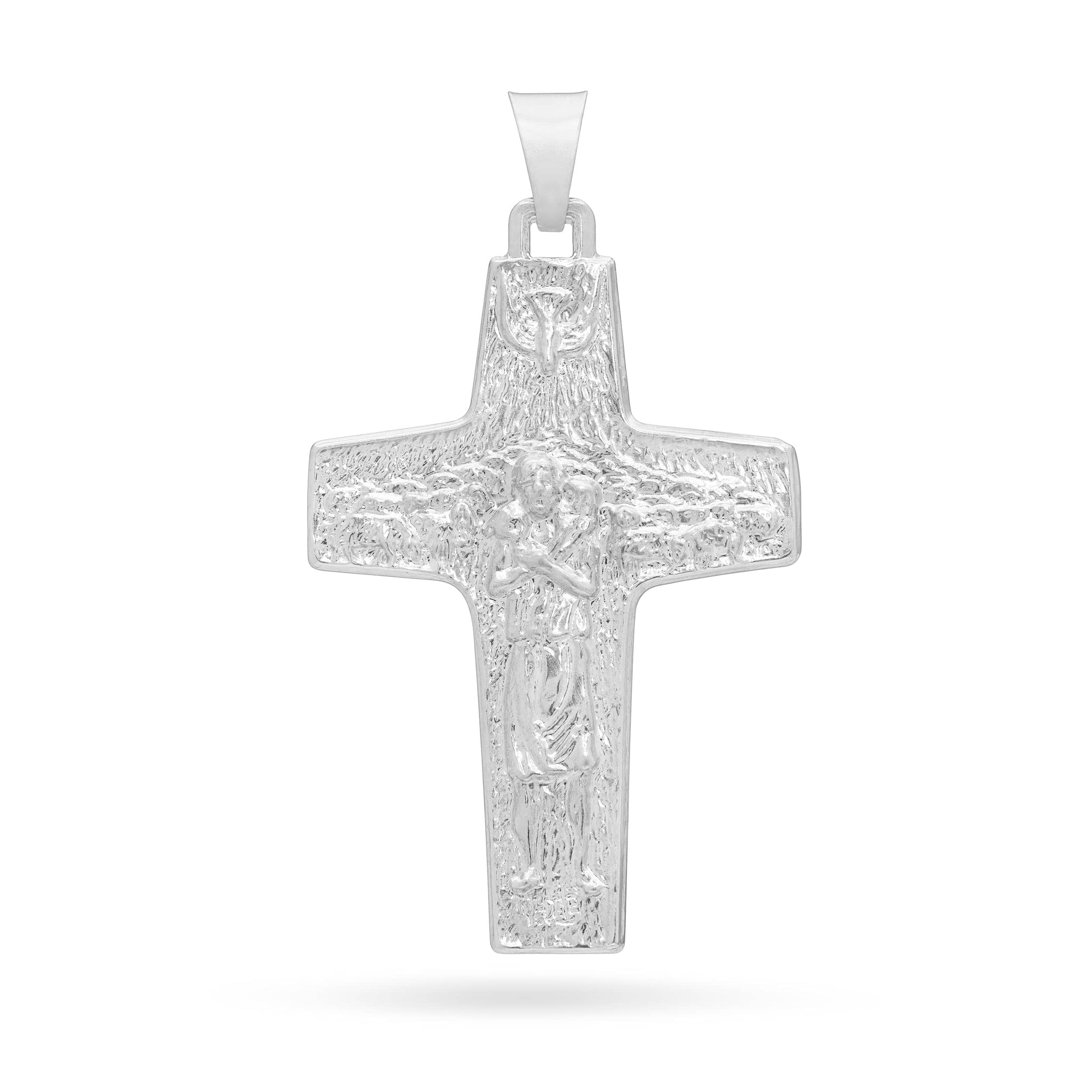 Sterling Silver Pope Francis Papal Pectoral Cross | MONDO CATTOLICO