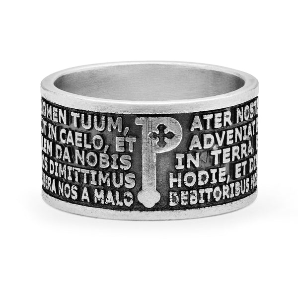 anello uomo gioielli Amen Padre Nostro ANPNBZB-34 anelli Amen anello uomo gioielli Amen Padre Nostro ANPNBZB-34 anelli Amen