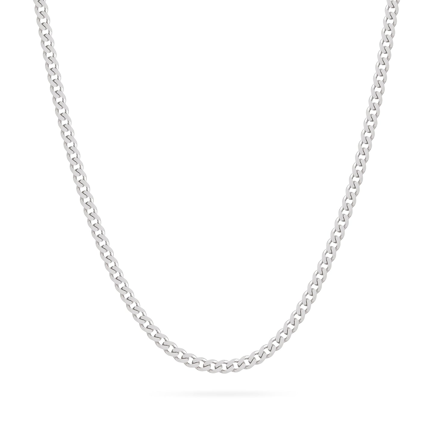 MONDO CATTOLICO ROMA Necklaces Sterling Silver Thick Curb Chain Necklace