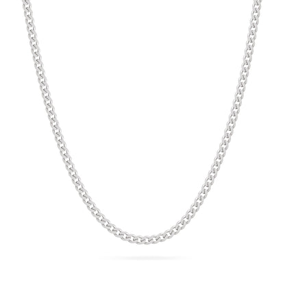 MONDO CATTOLICO ROMA Necklaces Sterling Silver Thick Curb Chain Necklace