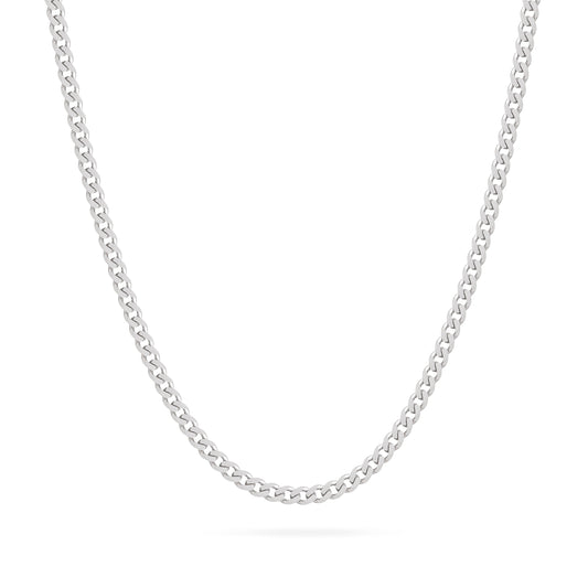 MONDO CATTOLICO ROMA Necklaces Sterling Silver Thick Curb Chain Necklace